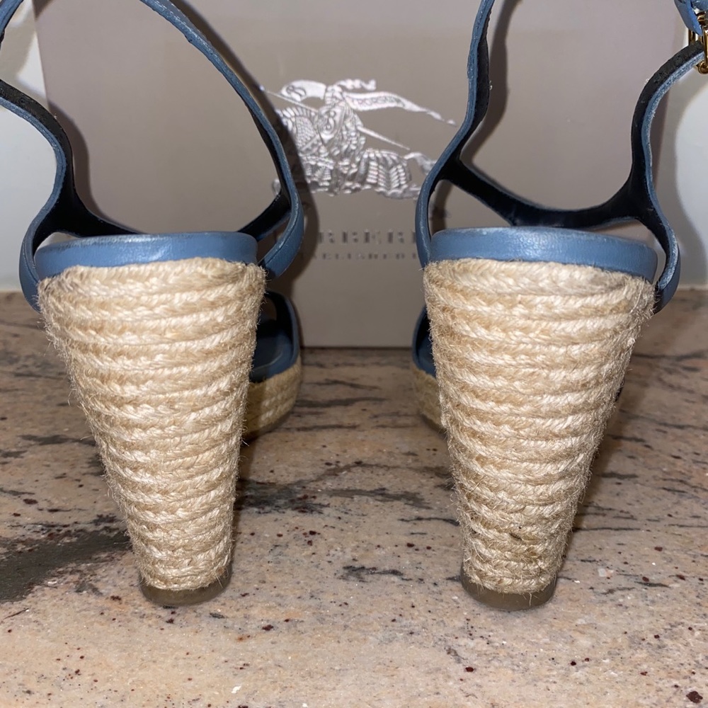Burberry Esladrille Wedge Sandal - Picture 5 of 7